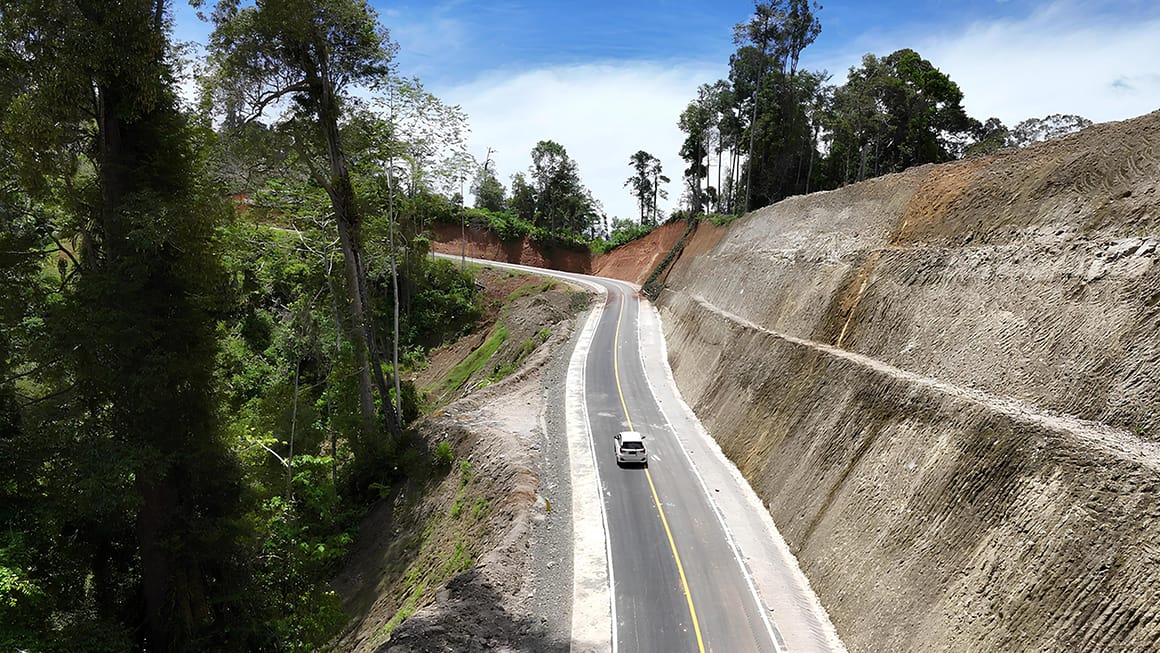 Pembukaan Jalan Baru Geumpang – Pameu, Aceh